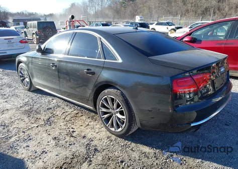 2012 Audi A8 4.2 из США, поврежденный, VIN WAUAVAFD0CN003619